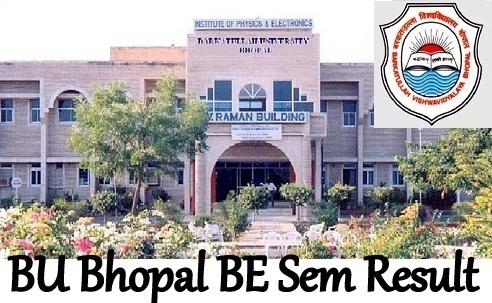 BU Bhopal BE Result 2024