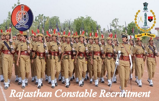 Rajasthan Constable Recruitment