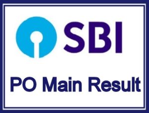 SBI PO Main Exam Result