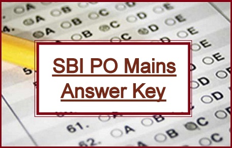 SBI PO Mains Answer Key