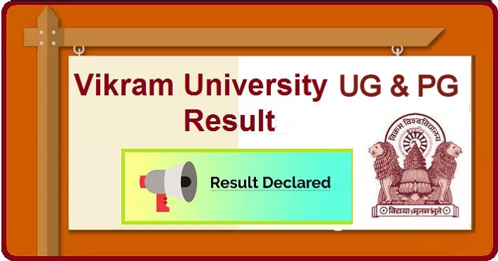 Vikram University UG PG Result