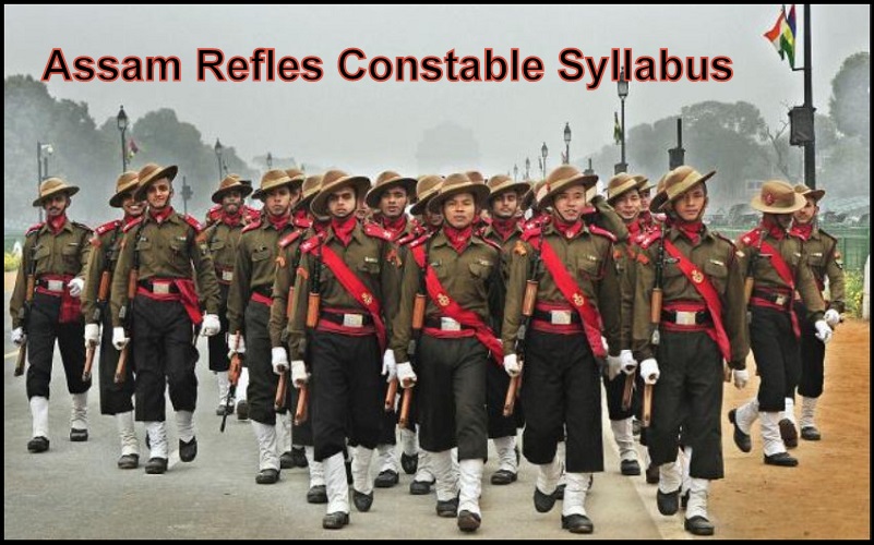 Assam Rifles Constable Syllabus 2024