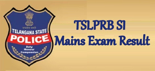 TSLPRB SI Mains Result 2022