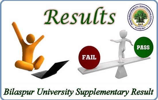 Bilaspur University Supplementary Result 2024
