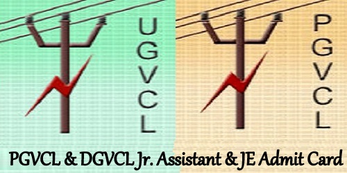 PGVCL JE Admit Card