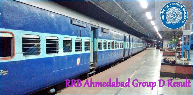 RRB Ahmedabad Group D Result 2023