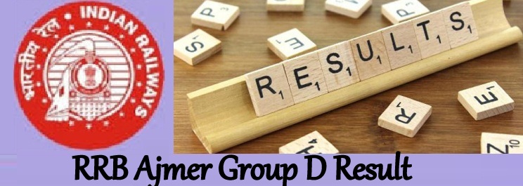 RRB Ajmer Group D Result 2022