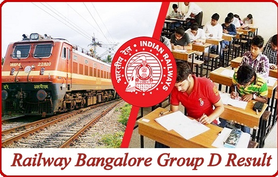 Railway Bangalore Group D Result 2022