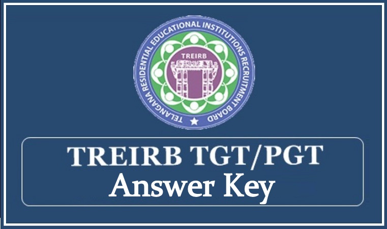 TREIRB TGT PGT Answer Key