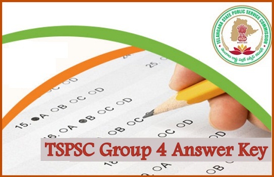 TSPSC Group 4 Answer Key 2023