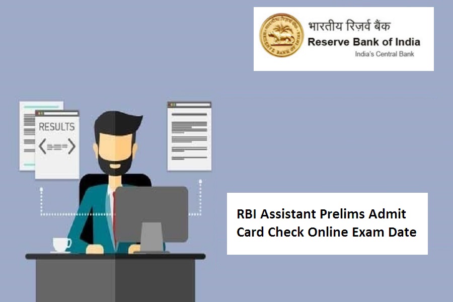 rbi assistant prelims admit card 2024