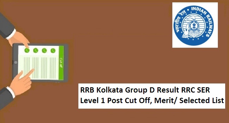RRB Kolkata Group D Result 2023