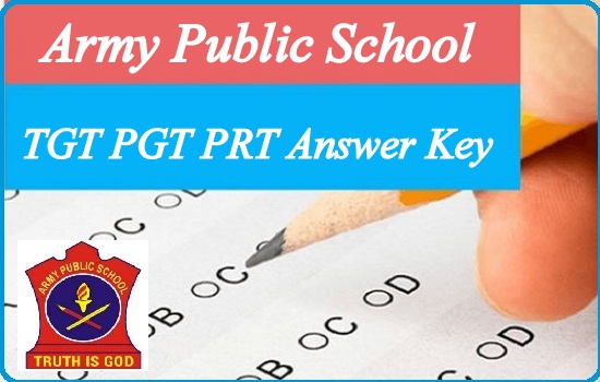 Army Public School Answer Key 2024