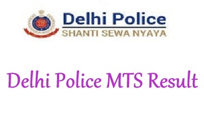 Delhi Police MTS Result 2024