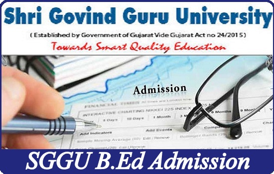 SGGU B.Ed Admission 2023