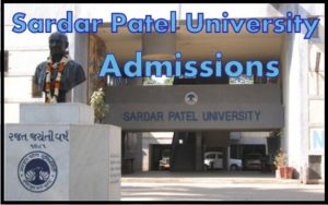 Sardar Patel University B.Ed Admission 2024-25~Application Dates