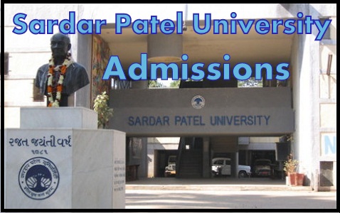 Sardar Patel University B.Ed Admission 2024