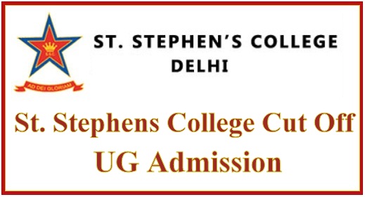 St. Stephen's College 1st Cut Off 2019