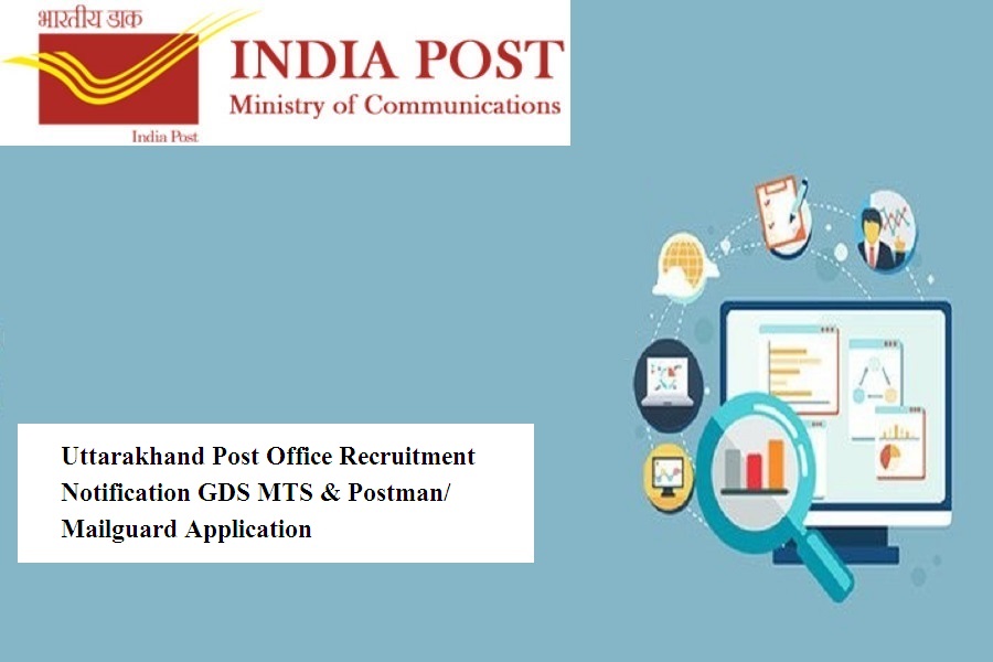 Uttarakhand Post Office Recruitment 2024 Notification GDS MTS & Postman