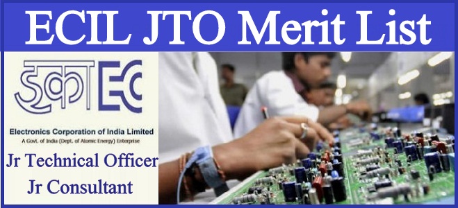 ECIL JTO Merit List 2019