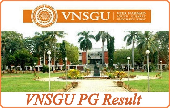 VNSGU PG Result 2024