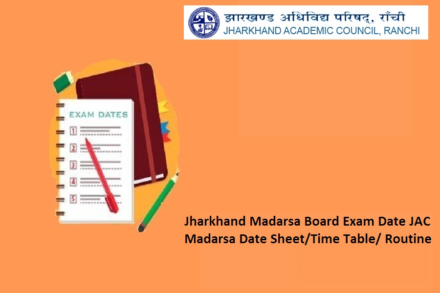 Jharkhand Madarsa Board Exam Date 2023