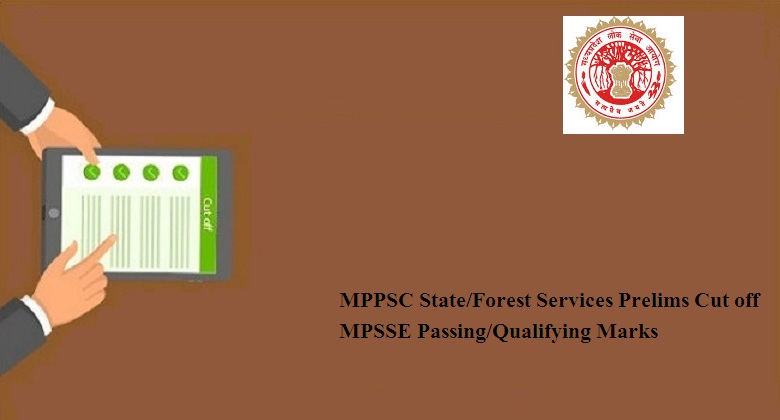 MPPSC State Services Prelims Cut off 2024