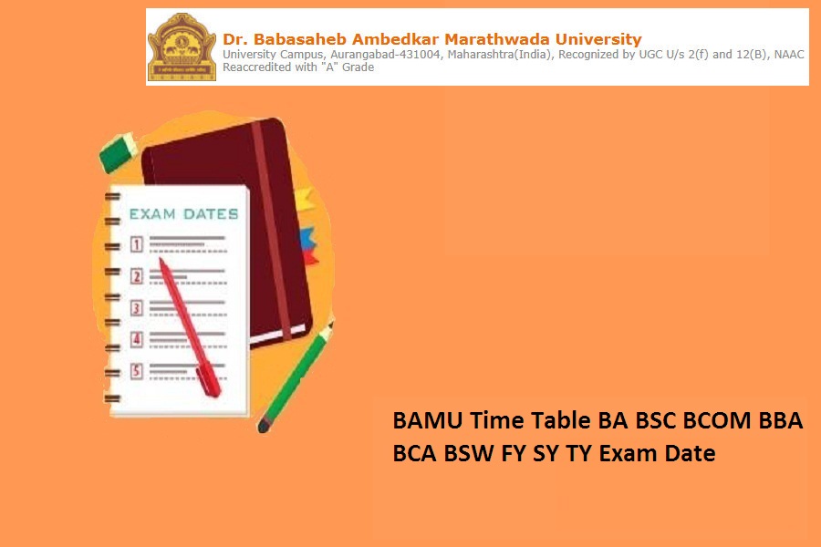 BAMU Time Table 2023