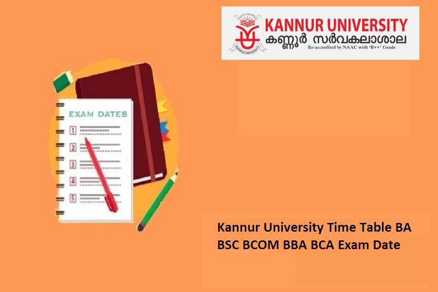 kannur university time table 2022