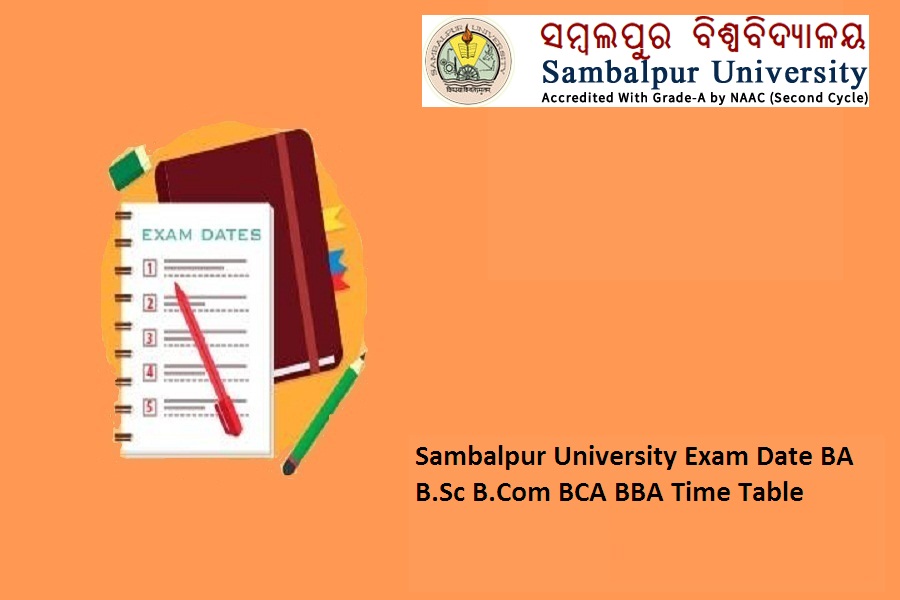 Sambalpur University Exam Date 2023