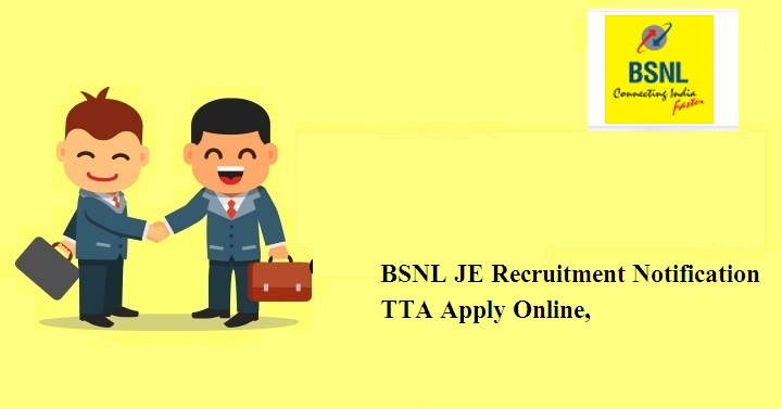 BSNL JE Recruitment 2024 Notification