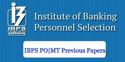 IBPS PO|MT 9 Prelims Previous Papers