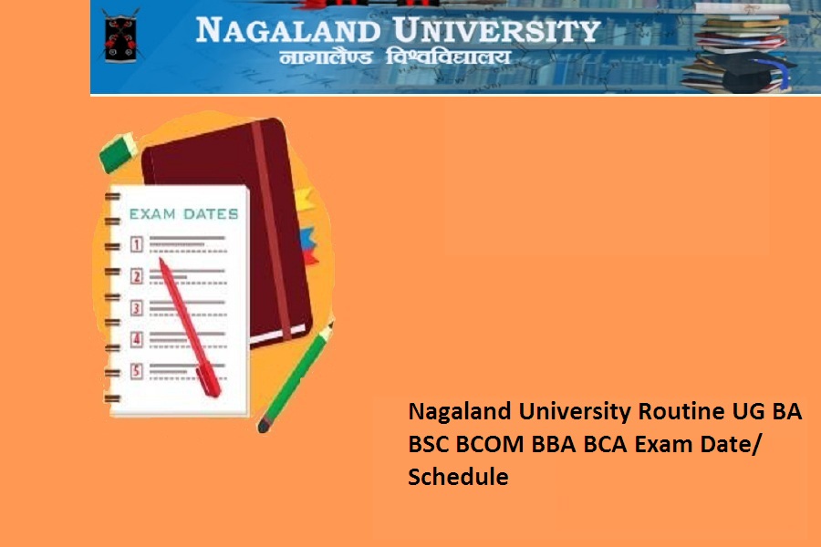 Nagaland University Routine 2023