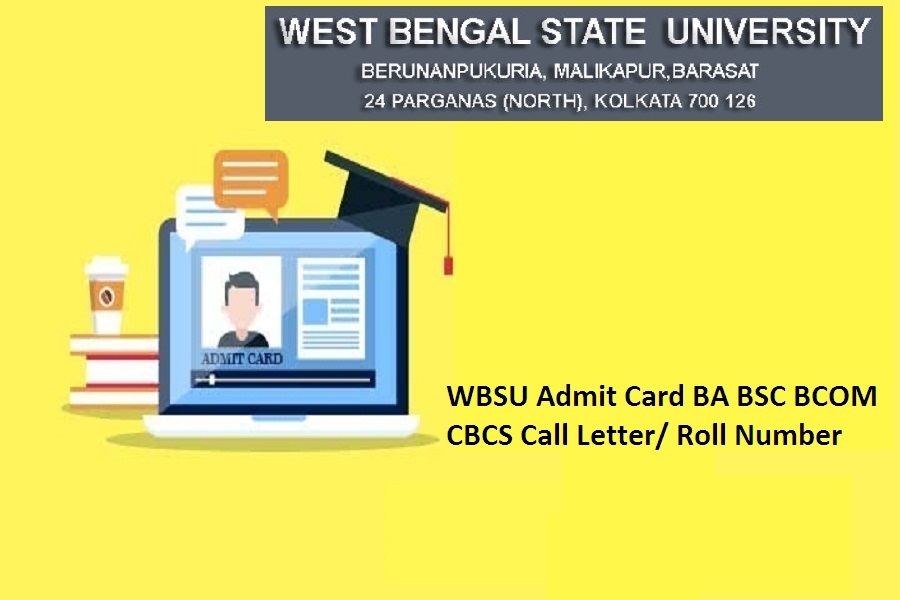 WBSU Admit Card 2022