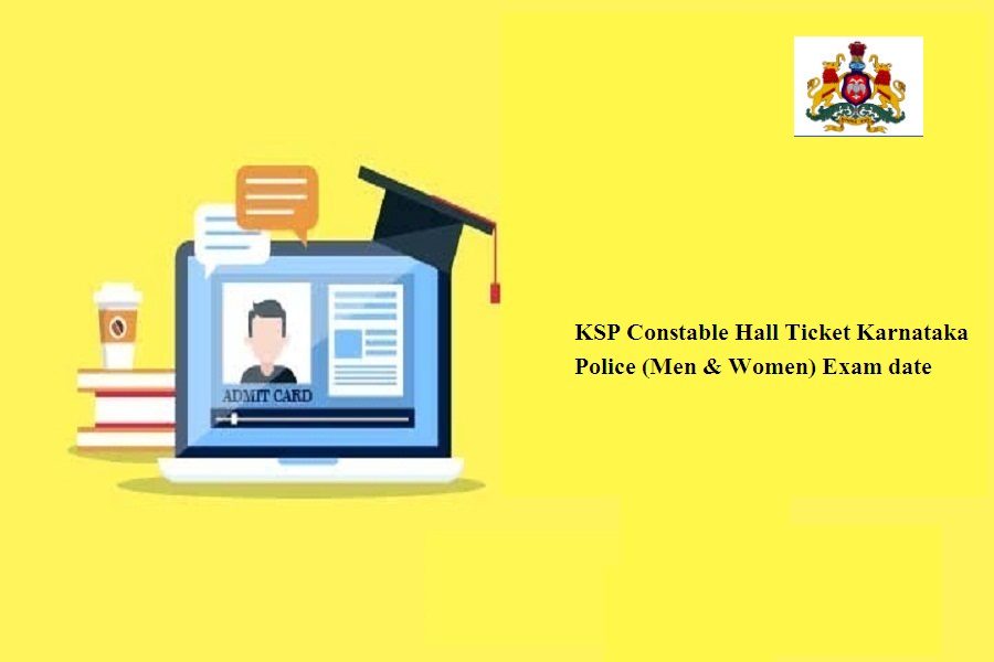 KSP Constable Hall Ticket 2024 Karnataka