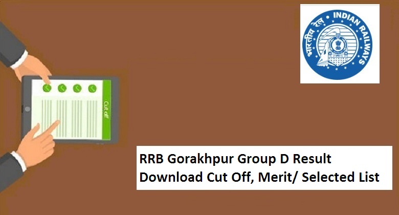 RRB Gorakhpur Group D Result 2023