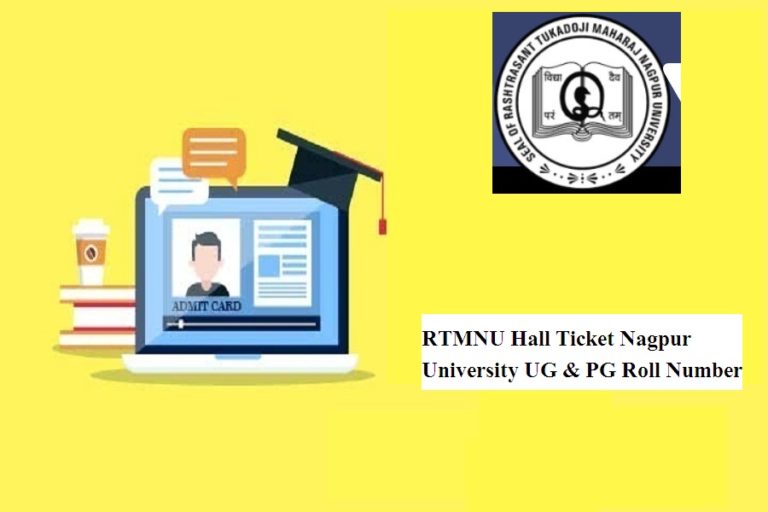 RTMNU Hall Ticket Winter 2024 Nagpur University UG & PG Semester 1/3/5