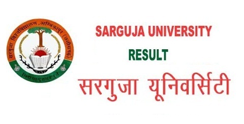 Sarguja University B.Ed Result 2024