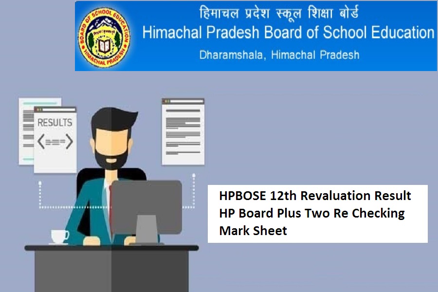 hpbose 12th revaluation result 2022