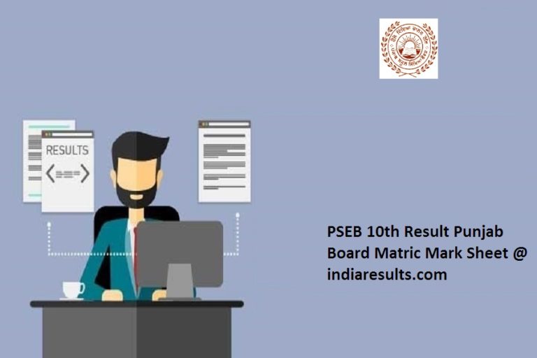 PSEB 10th Result 2024 Punjab Board Matric Mark Sheet