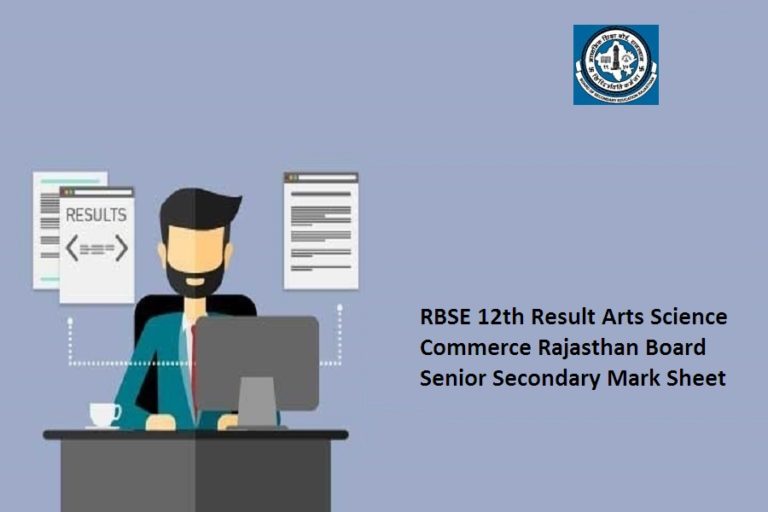 RBSE 12th Result 2024 Arts Science Commerce Rajasthan Board Senior