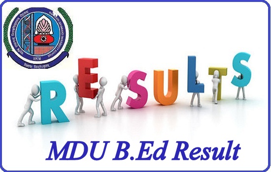 MDU B.Ed Result 2022