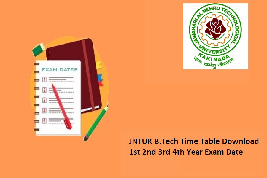 jntuk time table 2023