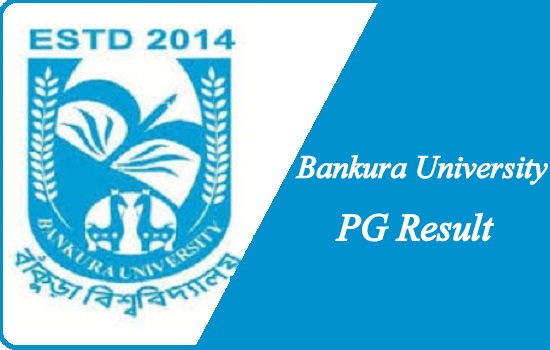 Bankura University PG Result 2024