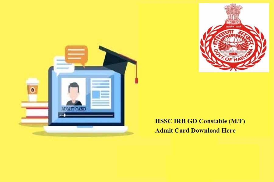 HSSC IRB GD Constable Admit Card 2024