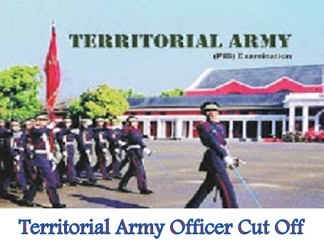Territorial Army Officer Cut Off 2024