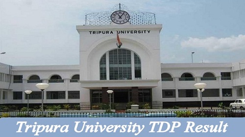 Tripura University Result 2023