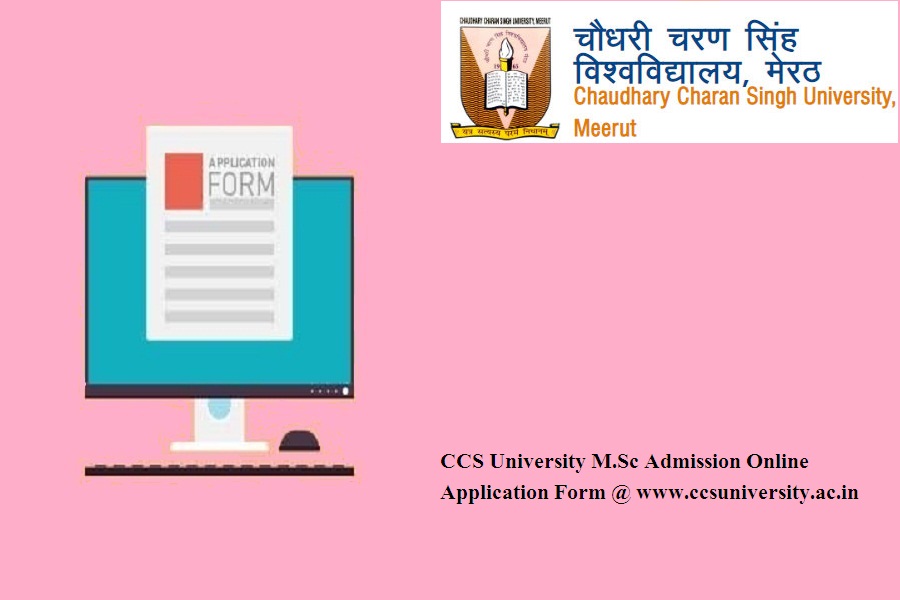 CCS University M.Sc Admission 2024