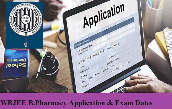WBJEE B.Pharmacy Application 2024