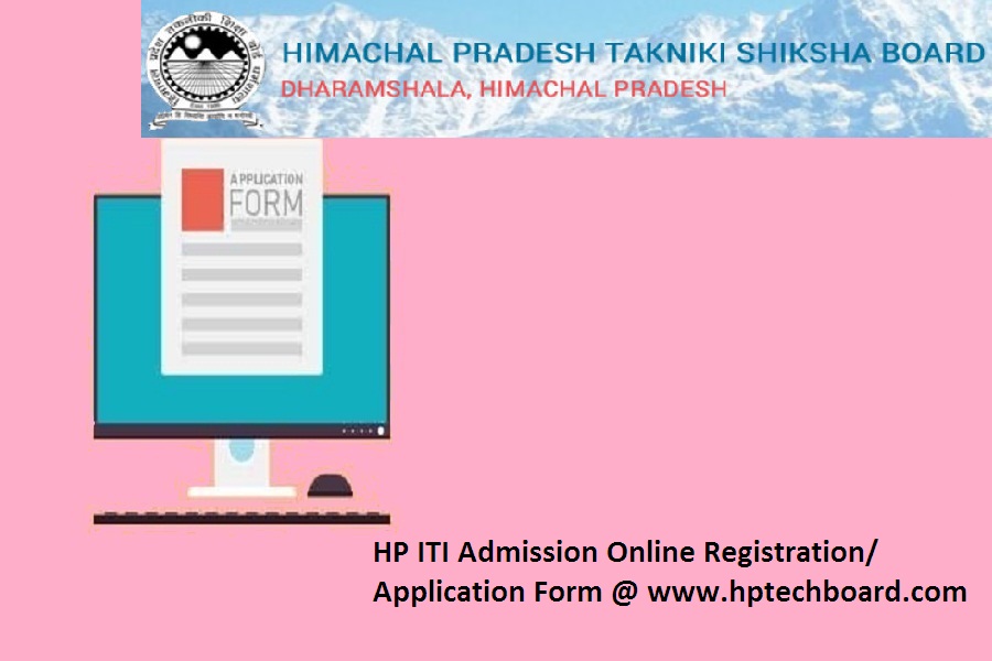 HP ITI Admission 202425 Online Registration/ Application Form www